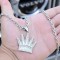 Lant+ Pandantiv Inox -KING-- cod LC56A