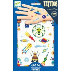 Tatuaje fluorescente Spatiu, Djeco