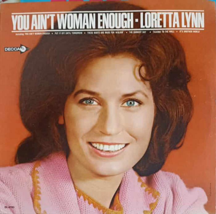 Disc vinil, LP. You Ain&#039;t Woman Enough-LORETTA LYNN