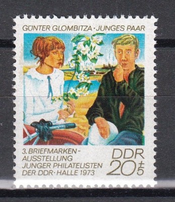 Germania RDG 1973 - Expoziție de timbre pentru juniori, MNH foto