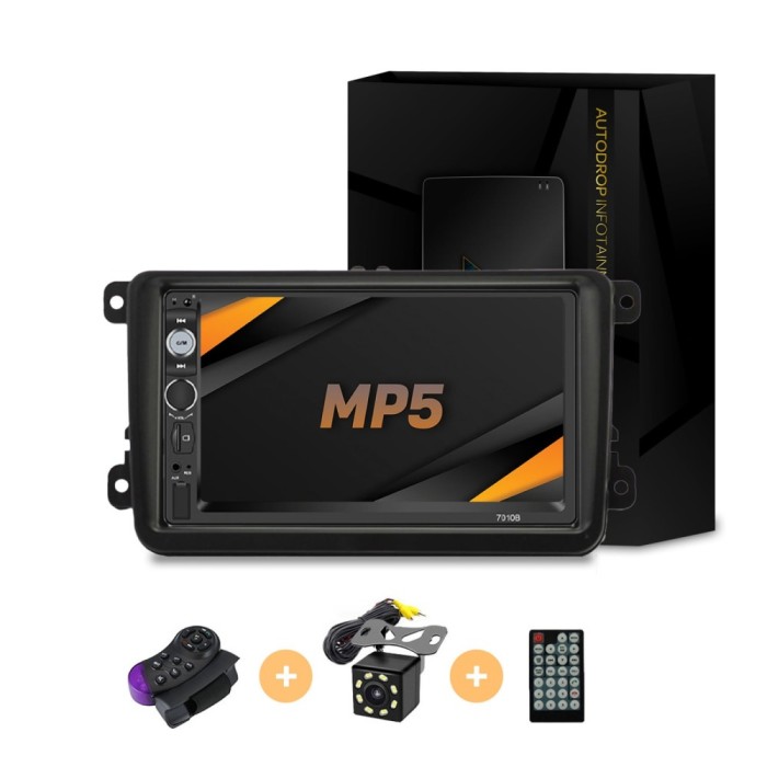 [Promotie Speciala] Pachet Multimedia Volkswagen: MP5 Player WinCE, Bluetooth, USB, CardSD, Camera de Marsarier, Auxiliar, Mirrorlink, Touchscreen