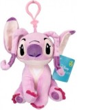 Mascota de plus Disney Lilo &amp;amp;amp; Stitch - Angel, 14 cm, mov, cu clema de agatat