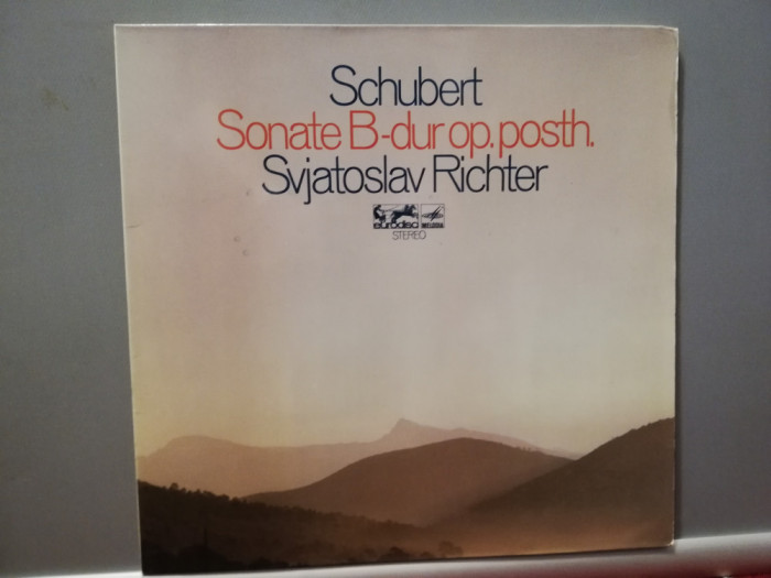 Schubert &ndash; Sonate Piano nr 21 B-dur (1974/Ariola/RFG) - VINIL/NM+