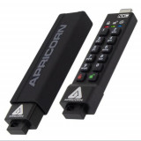Stick USB Apricorn Aegis Secure Key 3NXC, 4GB, USB 3.2 (Negru)