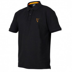 Fox Tricou Collection Orange &amp;amp;amp; Black Polo Shirt - Varianta: Small foto