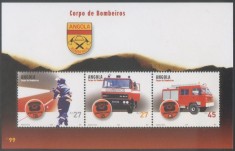 Angola 2004 - Mașini de pompieri, colita neuzata