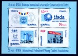 RO 2002 LP 1586 &quot; 50 de ani IFSIDA &quot; , colita 321 , MNH, Nestampilat