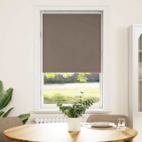 vidaXL Jaluzea cu role opace cafea 80x150 cm lățime țesătură 75,7 cm