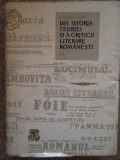 Din Istoria Teoriei Si A Criticii Literare Romanesti Vol.1 18 - George Ivascu ,274332