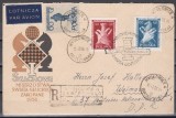 Polonia 1956 - Campionatul Mondial de Șah pentru Surzi, FDC