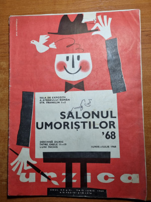 urzica 15 iunie 1968 - revista umoristica foto