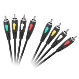 CABLU 4RCA-4RCA 1.8M ECO-LINE CABLETECH - KPO4003-1.8