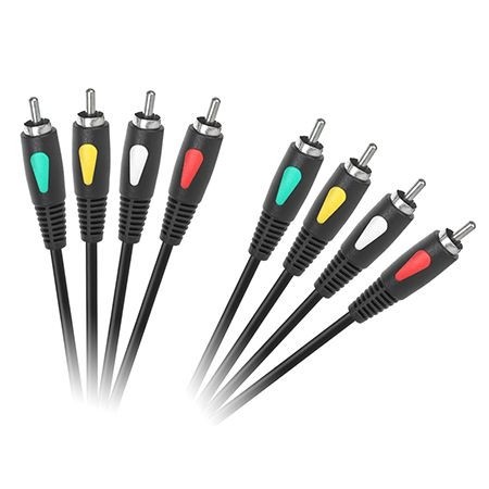 CABLU 4RCA-4RCA 1.8M ECO-LINE CABLETECH - KPO4003-1.8