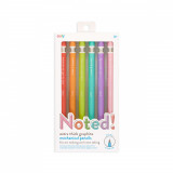 Cumpara ieftin Notat! - Creioane mecanice grafit extra gros - set de 6, cu citate motivationale