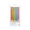 Notat! - Creioane mecanice grafit extra gros - set de 6, cu citate motivationale