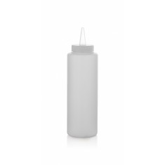 Sticla dispenser sosuri 330 ml, transp