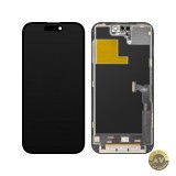 Display cu Touchscreen ZY pentru Apple iPhone 14 Pro cu Rama Versiune LCD In-Cell IC Movable Negru