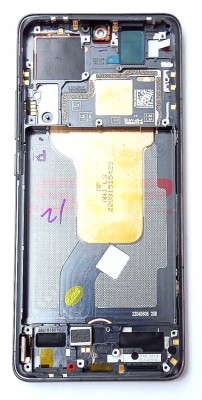 LCD+Touchscreen cu rama Xiaomi 12 BLACK Original Service Pack foto