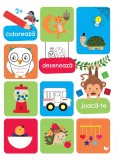 Coloreaza, deseneaza, joaca-te (2 ani+)