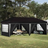 vidaXL Cort de Petrecere Pop-up 575 x 288 x 245 cm Negru 42019810