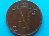 FINLANDA-5 PENNIA 1898
