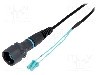 Conector fibra optica, {{Subtip conector}}, 2 pini, BULGIN - PXF6050AAB