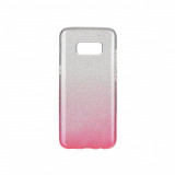 Cumpara ieftin Husa Iberry Shining Argintie cu Roz Pentru Samsung Galaxy S8 Plus G955, Argintiu, Carcasa