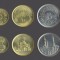 EGIPT █ SET DE MONEDE █ 1+5+10+20+25 Piastres █ 1984-2004 █ UNC