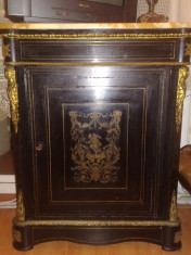 Cabinet/comoda Napoleon III/BOULLE,originala, antica,sec XIX, 1m H foto
