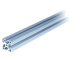 Profil Aluminiu 6mm x 30mm x 30mm x 1m Natur