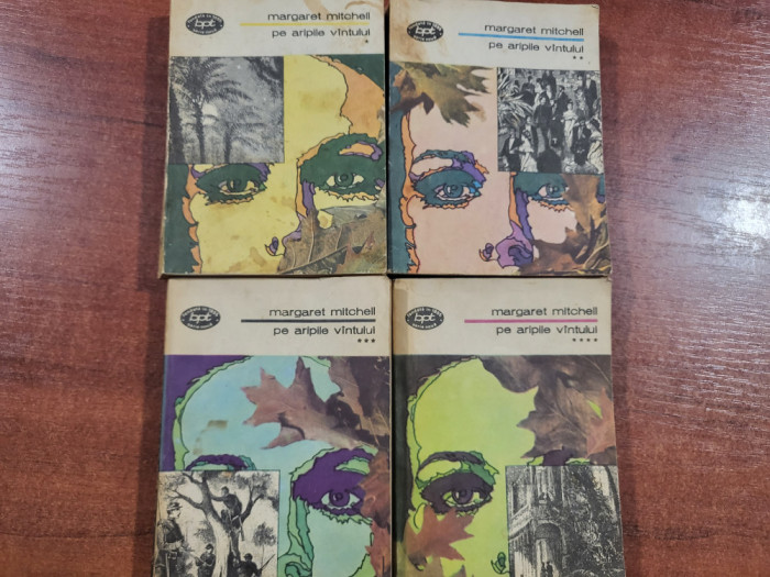 Pe aripile vantului vol.1,2,3 si 4 de Margaret Mitchell