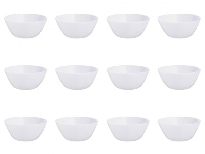 Set boluri, 12 piese, 1.16 L, Opal, Alb foto