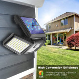 Lampa Solara LED, reglabila, model TRIO, cu senzor crepuscular si senzor de, AVEX