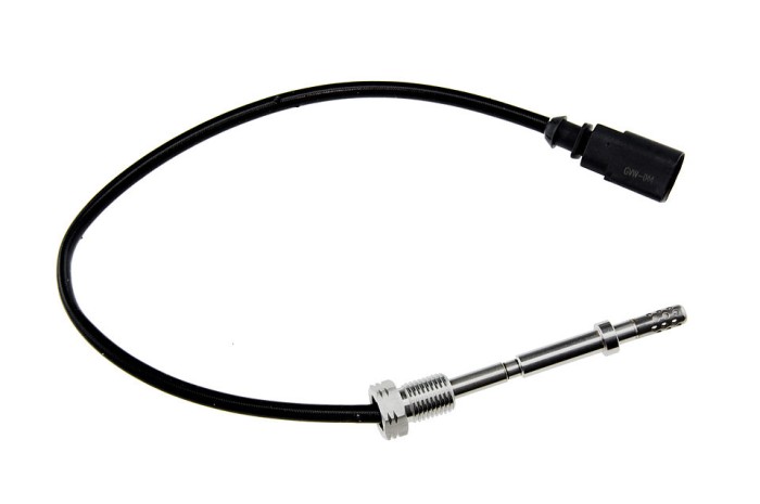 Senzor temperatura filtru particule Vw Crafter 30-35 2.5tdi 2009-, 30-50 2.5tdi 2009-, in fata turbocompresorului, lungime cablu 330mm, NTY EGT-VW-04