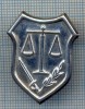 AX 84 INSIGNA MILITARA -SEMN ARMA JUSTITIE MILITARA -PT. COLECTIONARI
