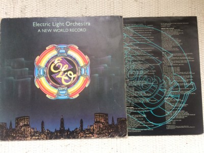 Electric Light Orchestra A New World Record disc vinyl lp muzica pop rock VG foto