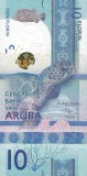 Bancnota Aruba 10 Florin 2019 - P21 UNC ( vezi descriere )