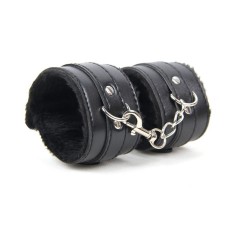 Catuse pentru Maini Fluffy Fur, Negru, Guilty Toys