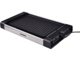 Gratar electric Heinner HEG-F1800, 1800 W, placa detasabila cu invelis anti-adeziv, placa 41 x 26 cm