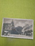 Carte postala veche. Deva, Str. principala si ctatea, Necirculata, Fotografie