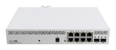 NET SWITCH 8PORT 1000M 2SFP+/CSS610-8P-2S+IN MIKROTIK &amp;quot;CSS610-8P-2S+IN&amp;quot; (timbru verde 2 lei) foto