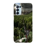 Husa compatibila cu Oppo A76, Viceversa, model Hogwarts Train Harry Potter, Silicon, TPU, Transparent, Carcasa