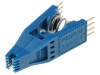 Clips de măsurare albastră 1,27mm aurit