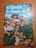 revista stiinta si tehnica februarie 1990-articol despre delta dunarii