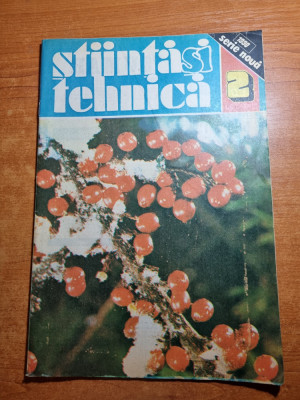 revista stiinta si tehnica februarie 1990-articol despre delta dunarii foto