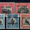 North Borneo 1918 - Supratipar Red Cross, fauna, serie incomplet