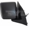 Oglinda usa exterioara Opel Combo C, 2002-10.2010, partea Dreapta, ajustarea prin cablu; carcasa neagra; sticla convexa; geam cromat, Aftermarket