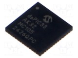 Microcontroler dsPIC 32kB 8kBRAM VQFN48 3&divide;3,6VDC - MICROCHIP TECHNOLOGY