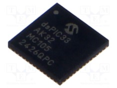 Microcontroler dsPIC 32kB 8kBRAM VQFN48 3&divide;3,6VDC - MICROCHIP TECHNOLOGY