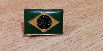 CM3 N3 47 - insigna - steag - culori si insemne nationale - Brazilia foto